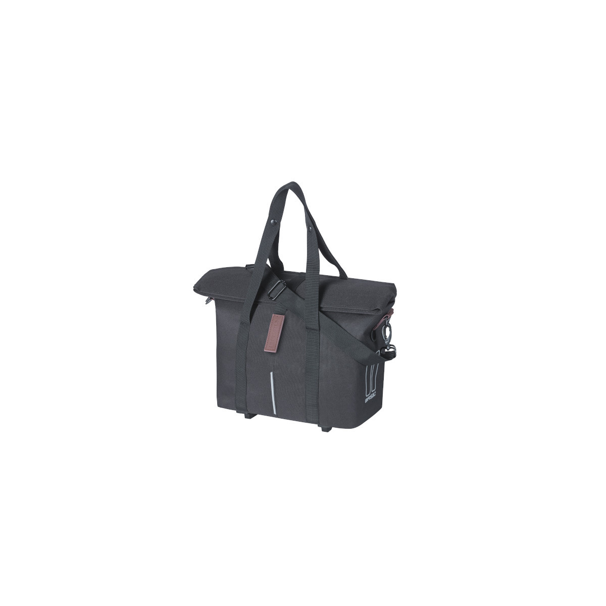 Basil City sac à main de vélo MIK-KF-hook, 8-11L, noir