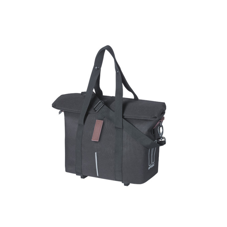 Basil City sac à main de vélo MIK-KF-hook, 8-11L, noir