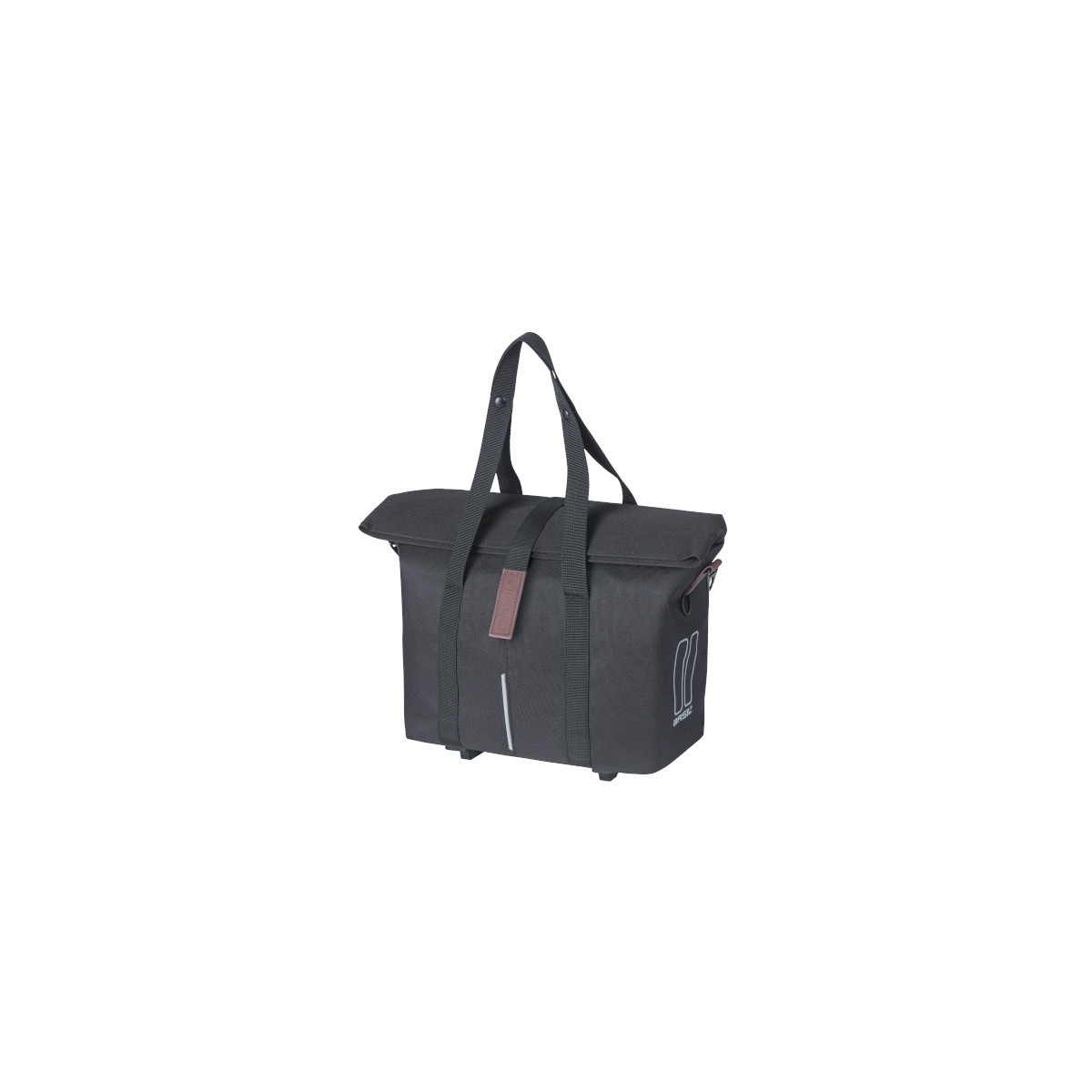 Basil City sac à main de vélo MIK-KF-hook, 8-11L, noir