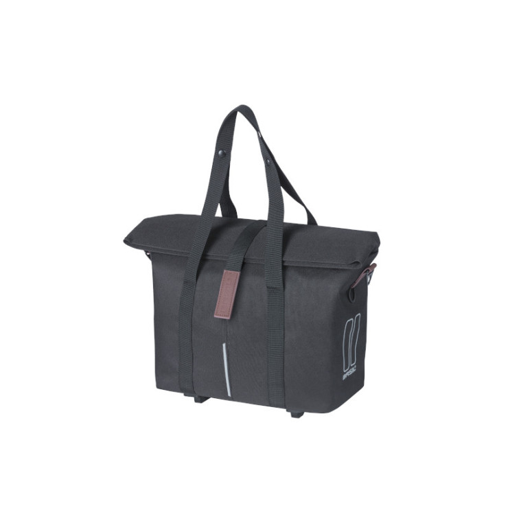 Basil City sac à main de vélo MIK-KF-hook, 8-11L, noir