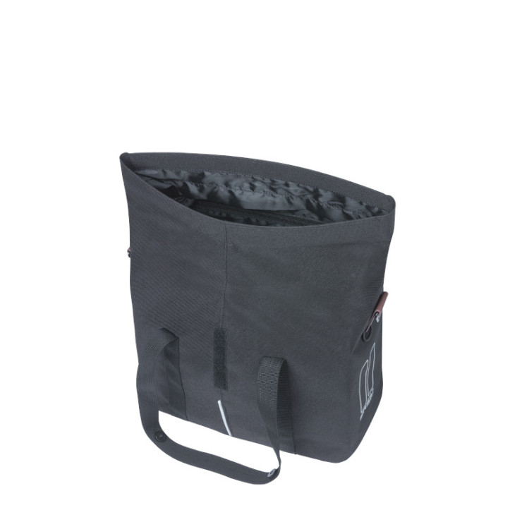 Basil City sac à main de vélo MIK-KF-hook, 8-11L, noir