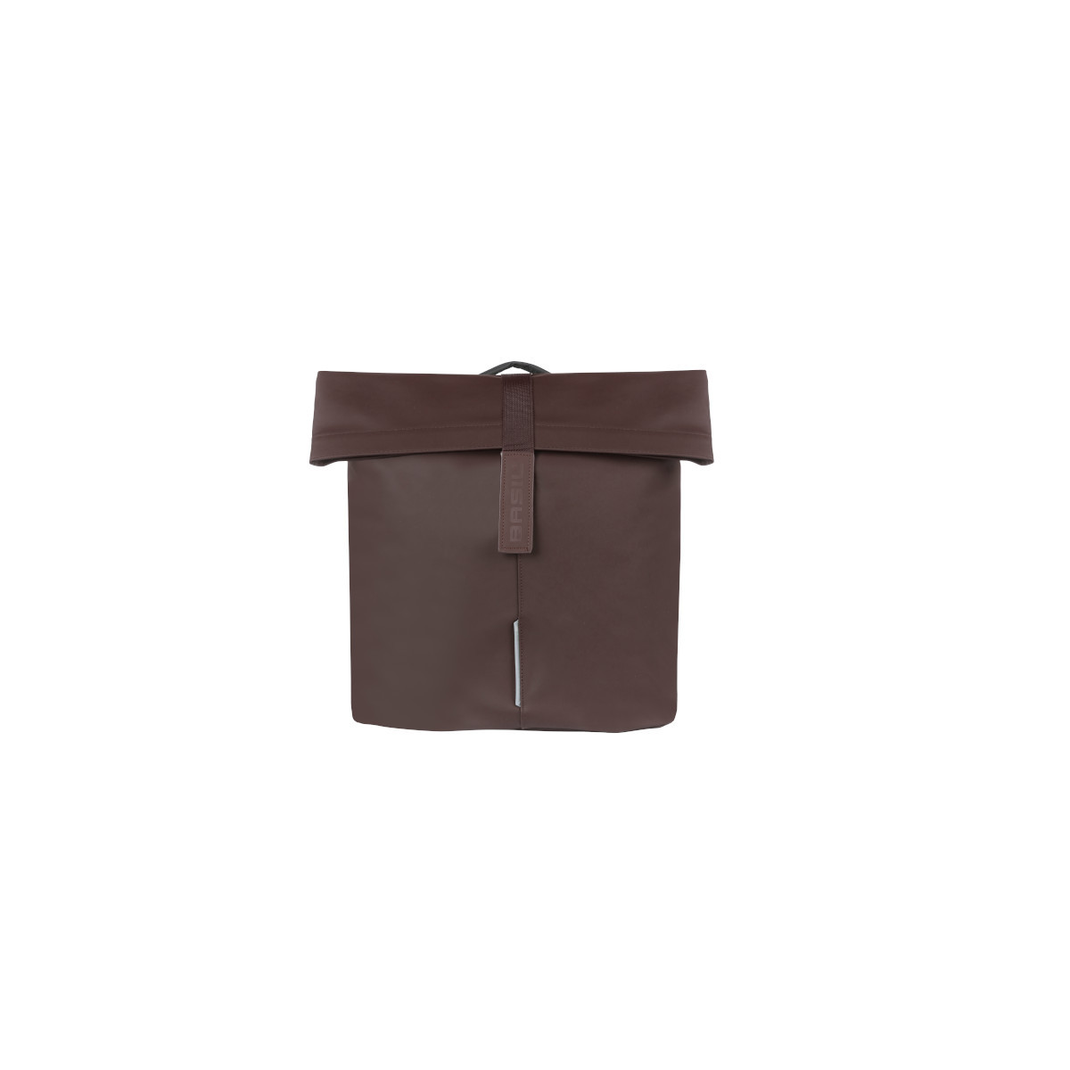 Basil City sacoche double de vélo MIK, 28-32L, roasted brown