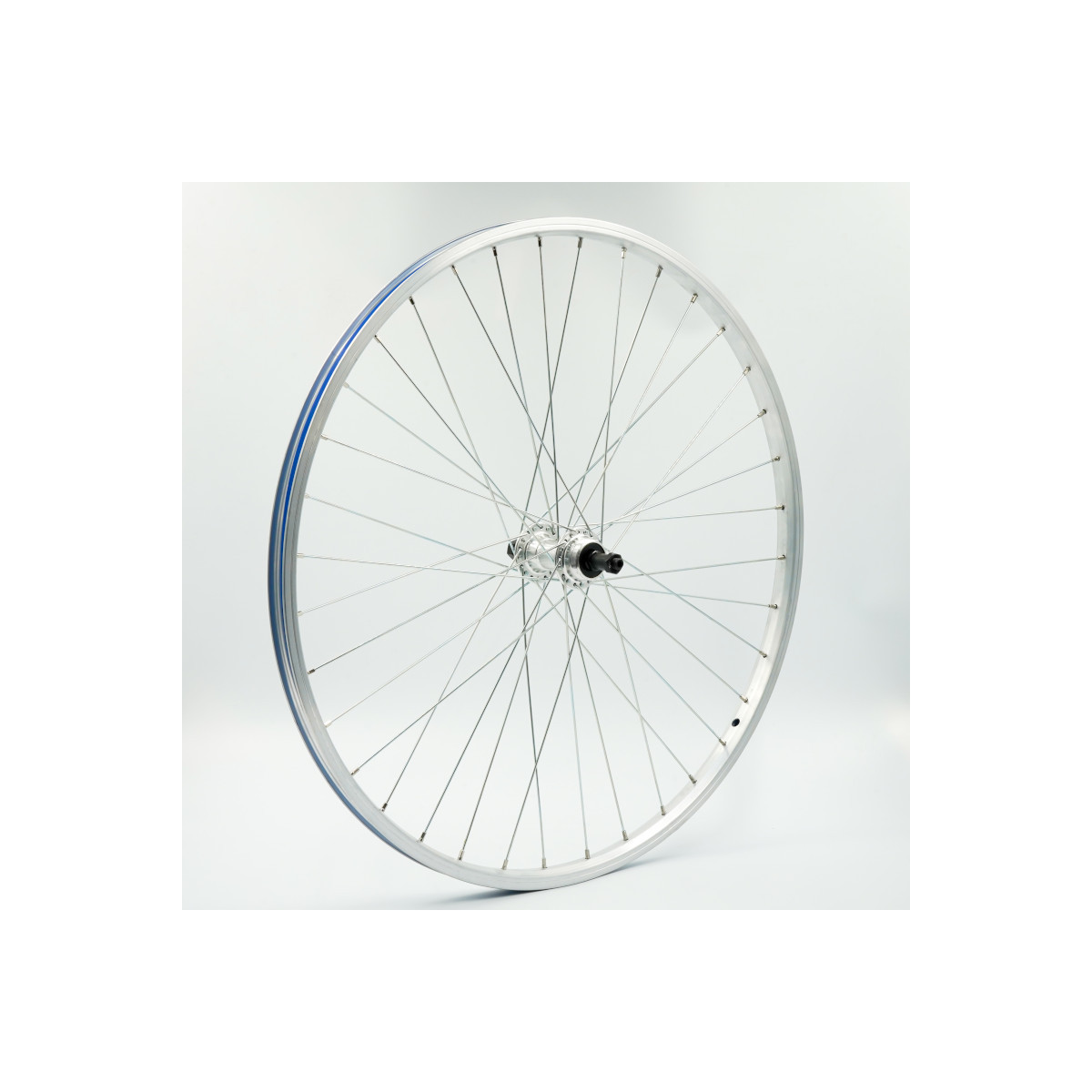 Roue 26" ARR RL 7vit, jante alu simple paroi argent, QR10