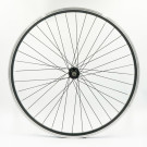 Roue 26" AV, jante alu double paroi noire, QR10