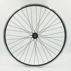 Roue 27,5" ARR k7, jante alu double paroi noire, QR10