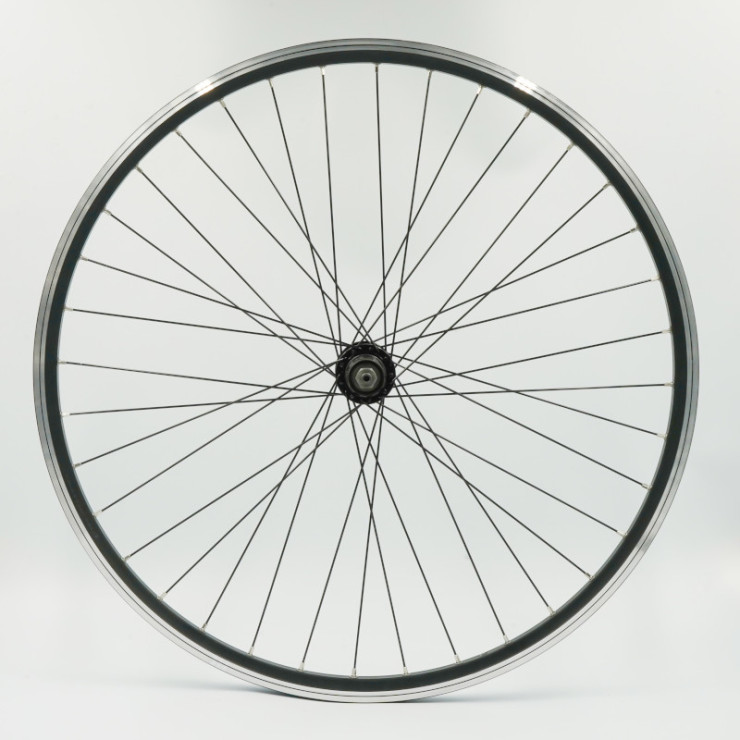 Roue 27,5" ARR k7, jante alu double paroi noire, QR10