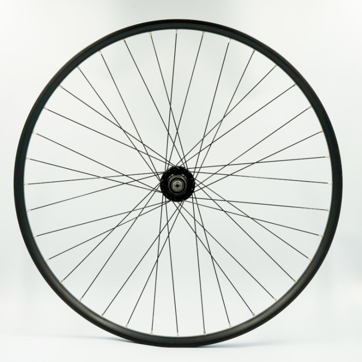 Roue 29" ARR k7, jante alu double paroi noire, disc 6t, QR10