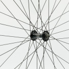 Roue 650B (27,5") AV, jante alu double paroi noire, QR10