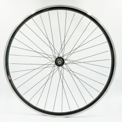 Roue 700C ARR k7, jante alu double paroi noire, QR10