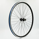 Roue 700C ARR k7, jante alu double paroi noire, QR10