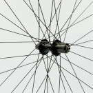 Roue 700C ARR k7, jante alu double paroi noire, QR10