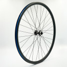 Roue 700C AV, jante alu db paroi noire, disc centerlock, QR10