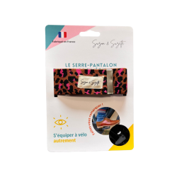 Faixa de calças de leopardo...