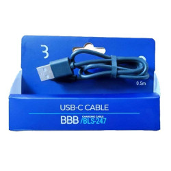 Cabo USB-A para USB-C 0.5m