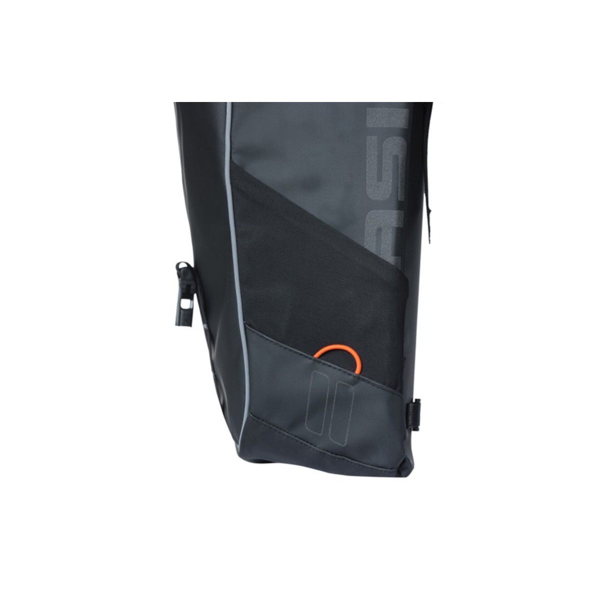 Miles Tarpaulin sacoche double, 34L, noir orange