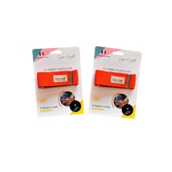 Par de tiras de calças...