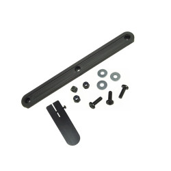 Calha + parafusos + gancho...