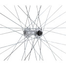 Rueda delantera URBAN 650B, doble pared, plateada, patín, QR10