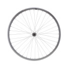 Rueda delantera 700C ROUTE, doble pared, plata, pastilla, QR10