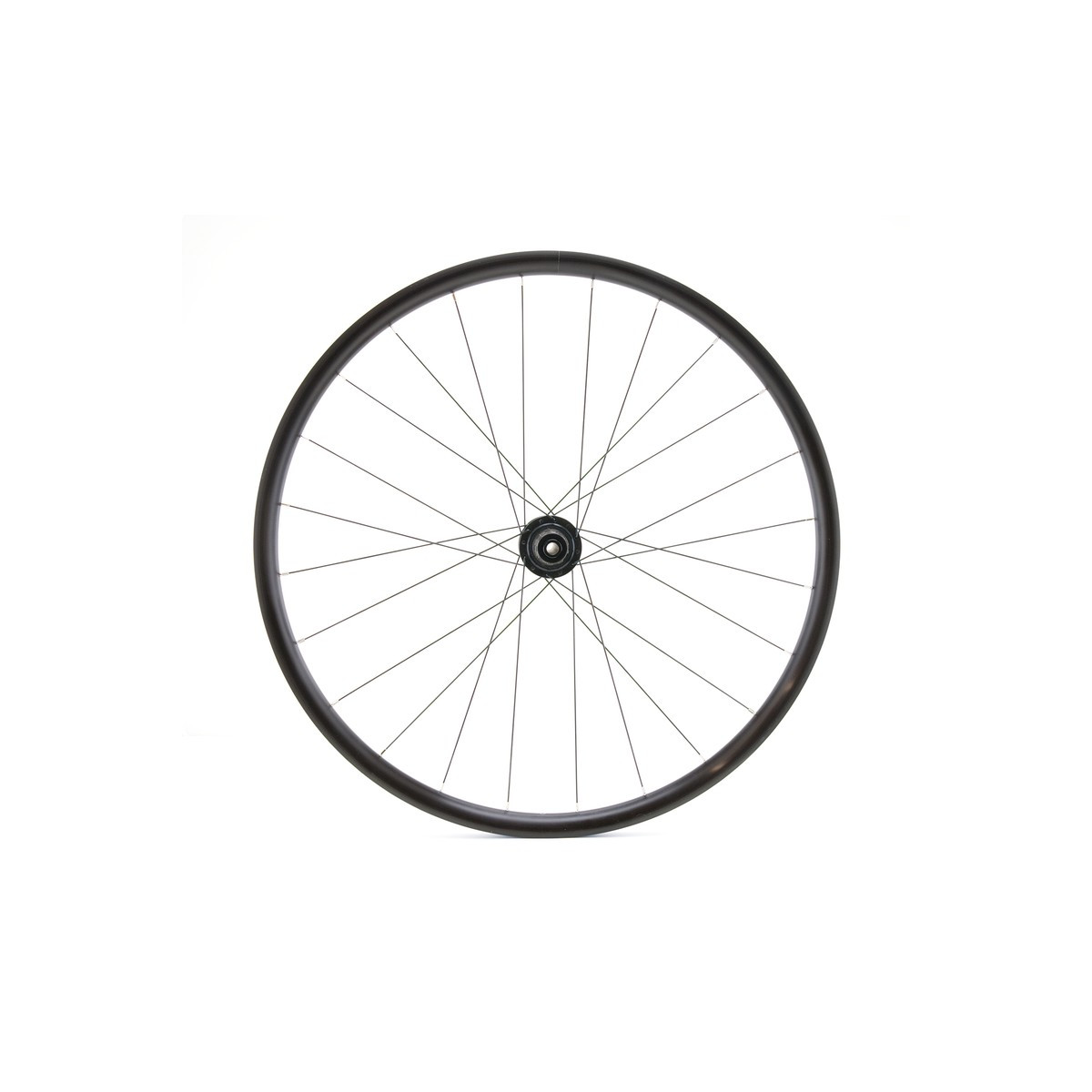 Roda traseira GRAVEL 700C, de parede dupla, preta, disco CL, 12 x 142