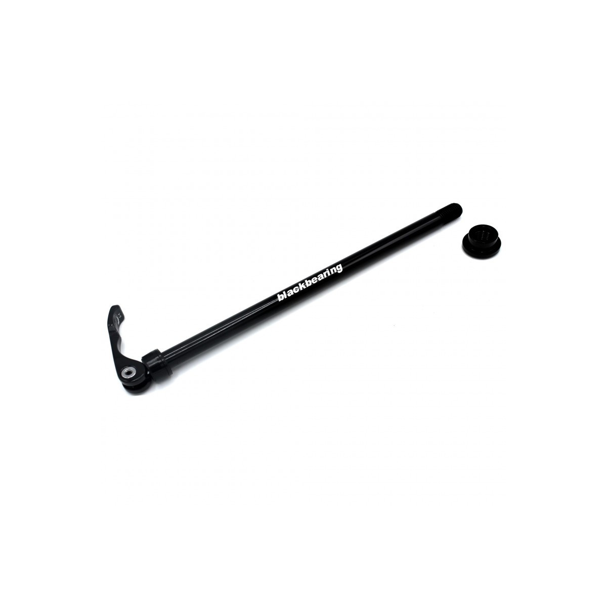 Eje de rueda trasera BLACKBEARING de cierre rápido 228.5-M12x1.5-19mm