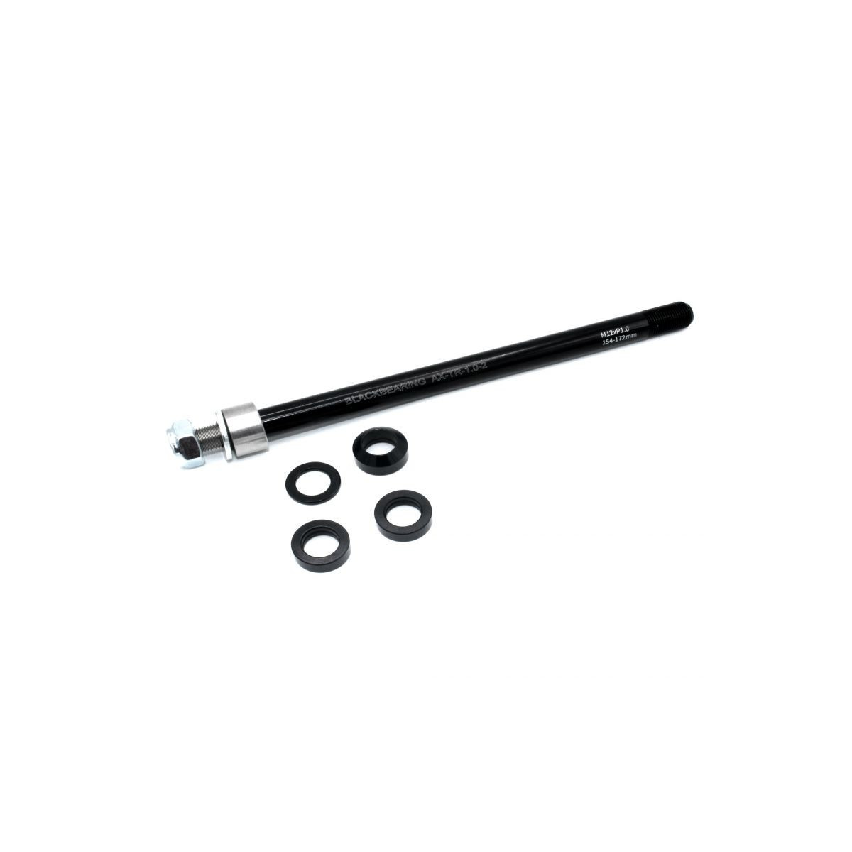 Eje de rueda para remolque BLACKBEARING 12mm-154/172