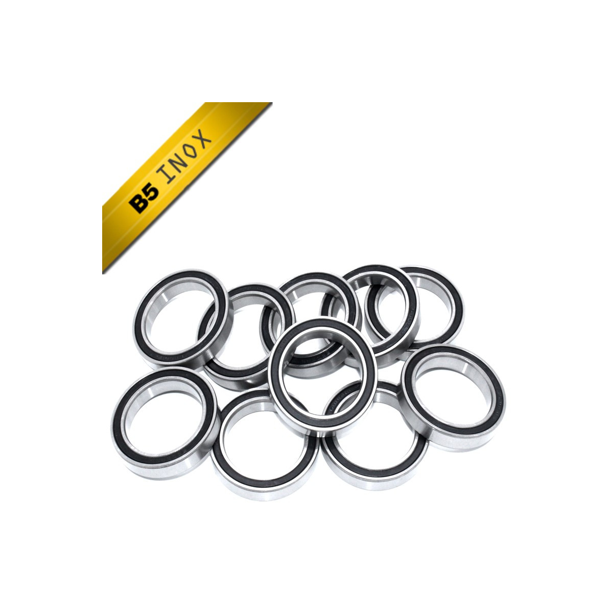 Rodamiento pedalier acero inoxidable. BLACKBEARING BB30 B5S 10pcs