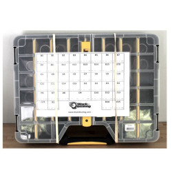 BLACKBEARING Expert caja de rodamientos de dirección, 53pcs