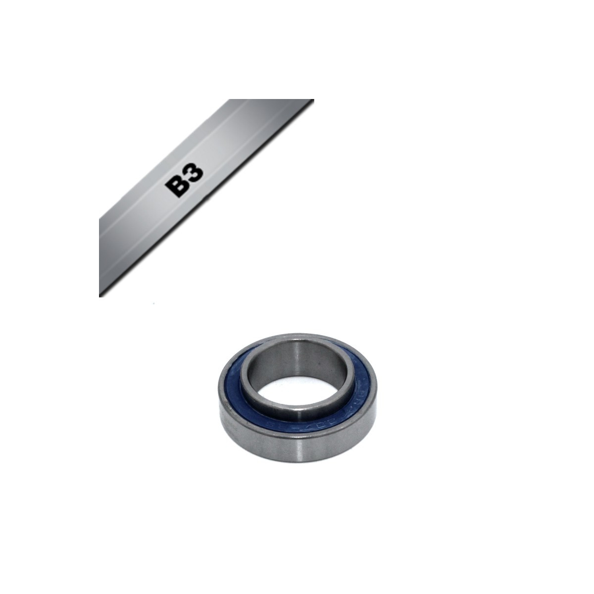 Rolamento com anel alargado BLACKBEARING 22,2 x 37 x 8/11.5mm MAX