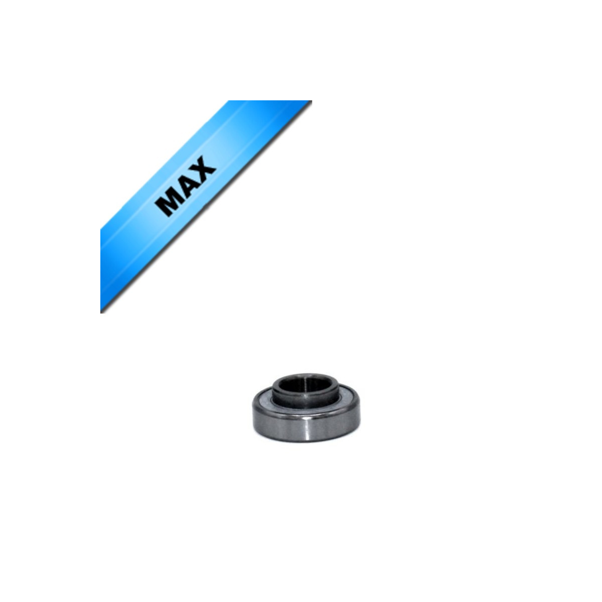 Rodamiento con anillo extendido BLACKBEARING 10 x 22 x 6/9mm MAX
