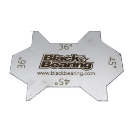 Herramienta de medición del ángulo del cojinete de dirección BLACKBEARING