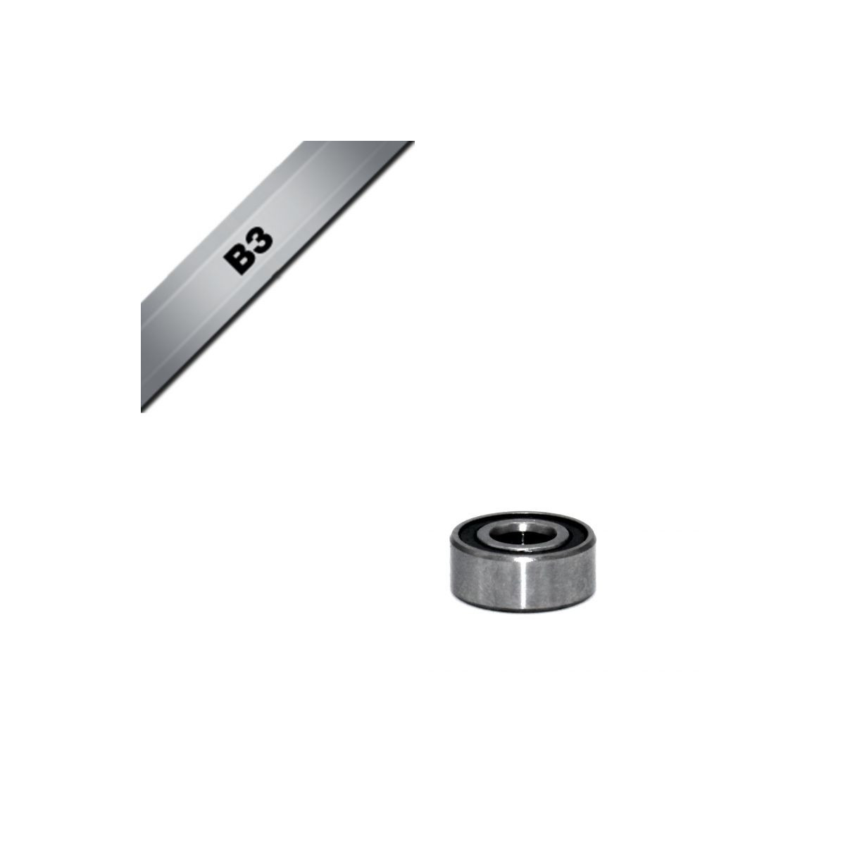 BLACKBEARING Rolamento B3 de 4 x 10 x 4 mm