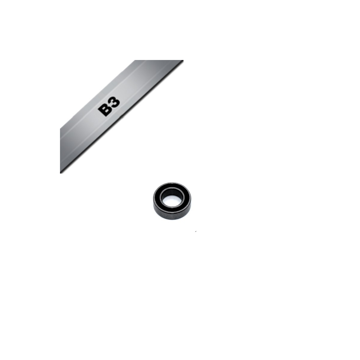 BLACKBEARING 7 x 13 x 4mm Rolamento B3