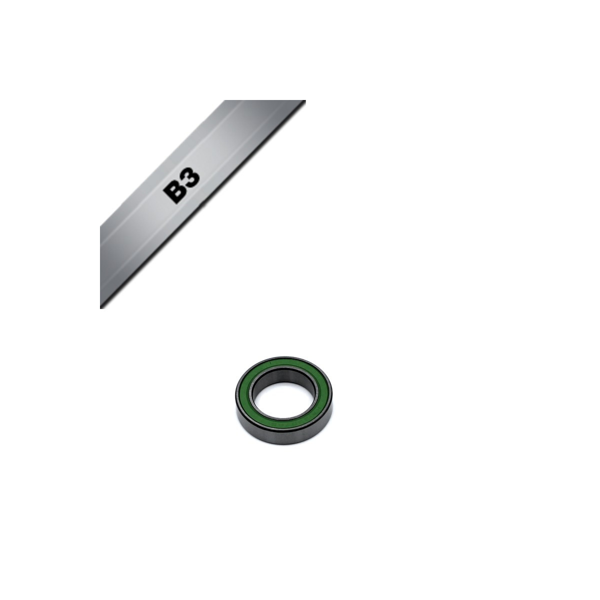 BLACKBEARING 19 x 30 x 7mm Rodamiento B3