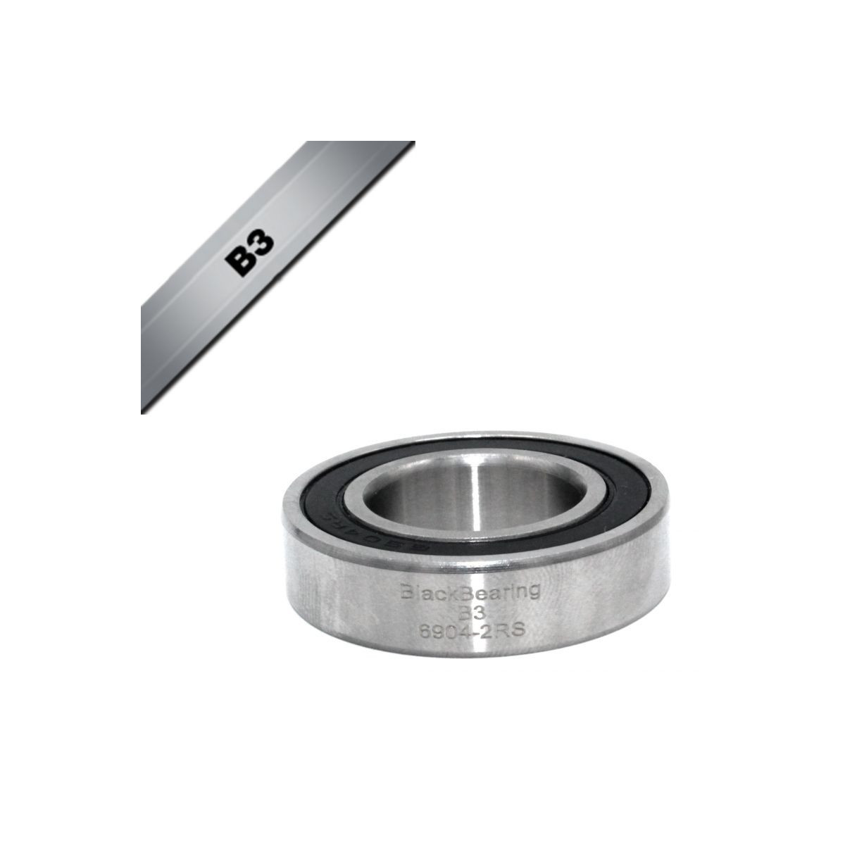 BLACKBEARING 21,5 x 37 x 9mm Rodamiento B3