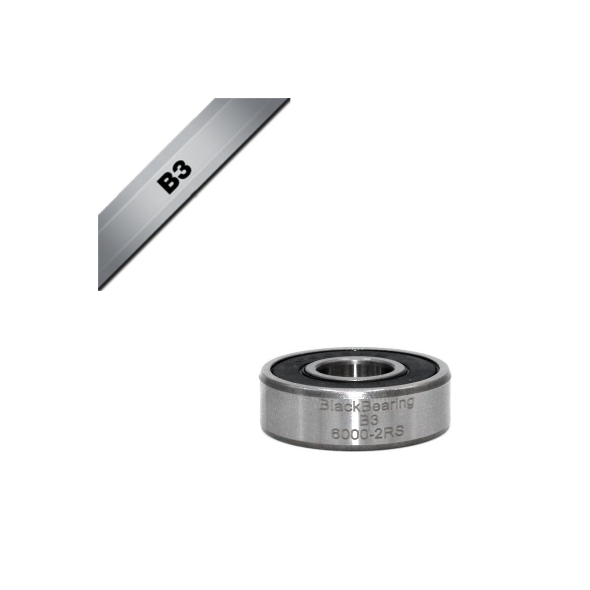 BLACKBEARING 10 x 26 x 8mm Rodamiento B3