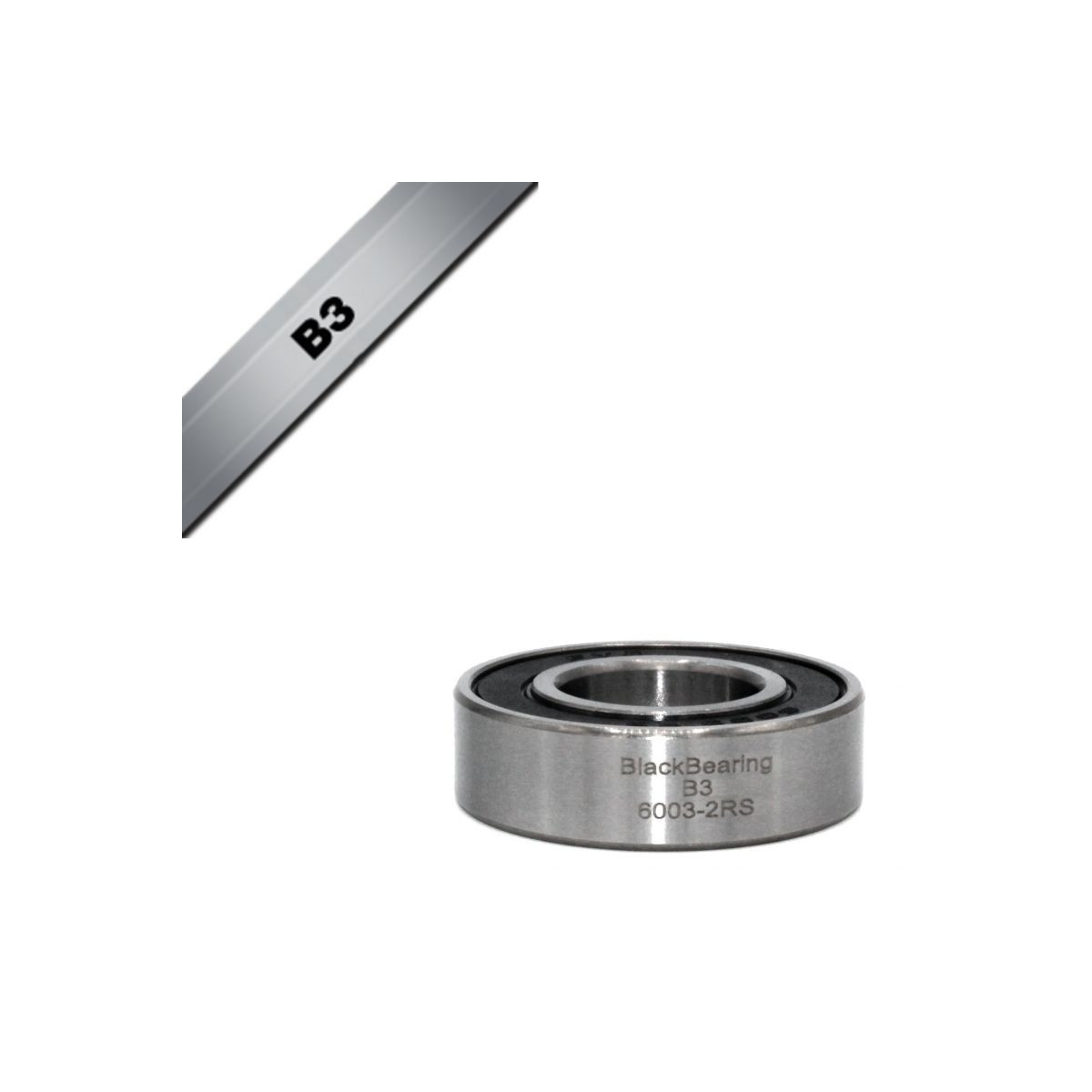 BLACKBEARING 17 x 35 x 10mm Rolamento B3