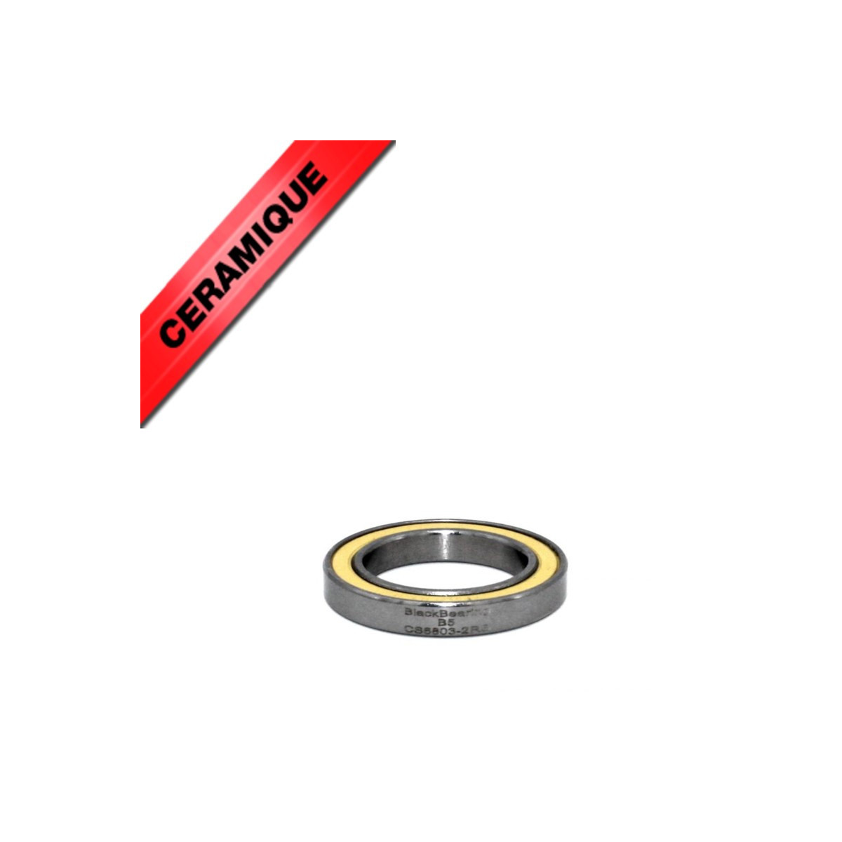 Cojinete cerámico BLACKBEARING 17 x 26 x 5mm
