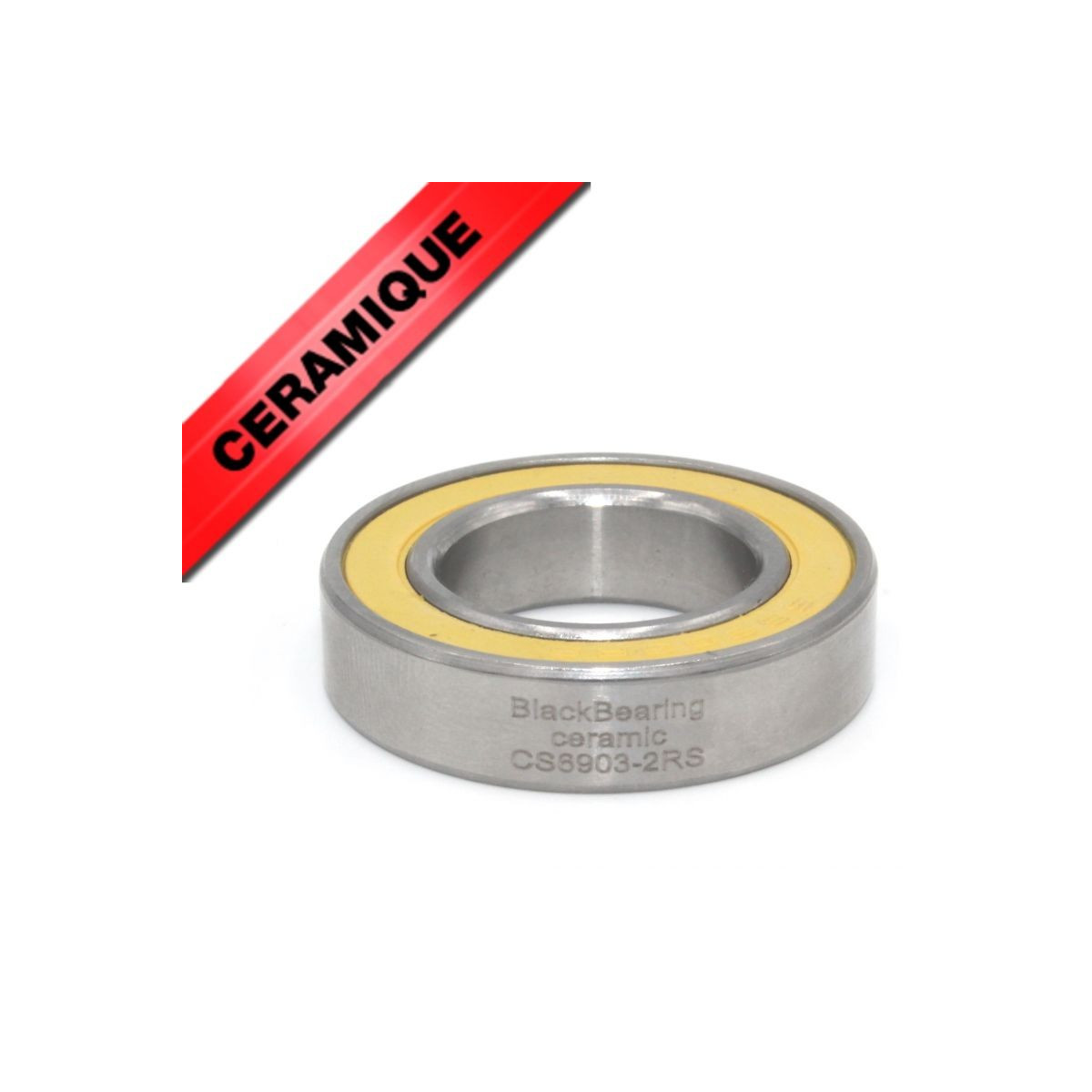 Cojinete cerámico BLACKBEARING 17 x 30 x 7mm