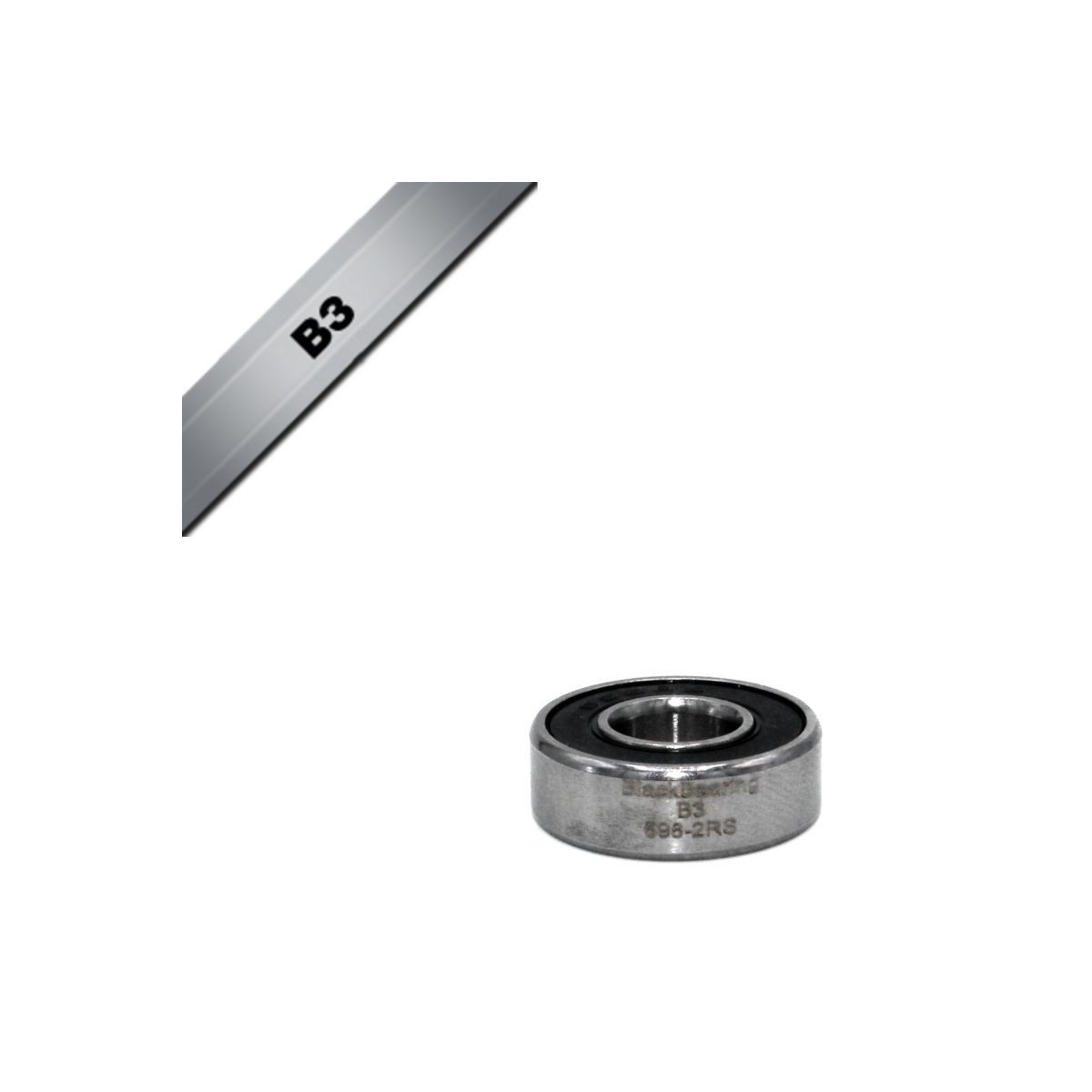 BLACKBEARING 8 x 19 x 6mm Rolamento B3