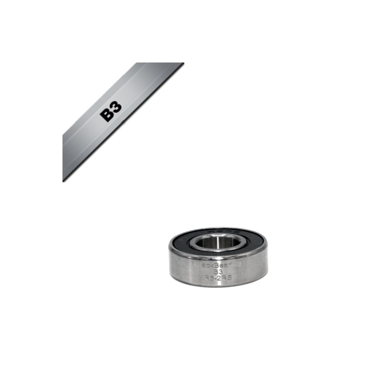 BLACKBEARING rodamiento 9.525 x 22.225 x 7.14mm B3