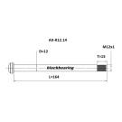 BLACKBEARING eje rueda trasera 164-M12x1-15mm