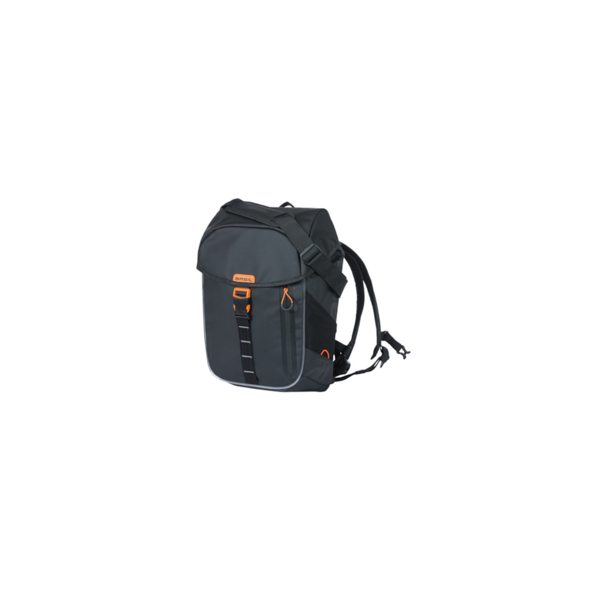 Miles Tarpaulin sac à dos Nordlicht,17L noir orange