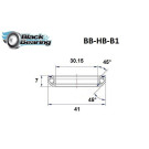 BLACKBEARING rodamiento del juego de dirección 30.15 x 41 x 7mm - 45/45° - blackbearing