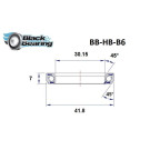 BLACKBEARING rodamiento del juego de dirección 30.15 x 41.8 x 7mm - 45/45° - blackbearing