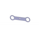 BLACKBEARING Llave doble para eje de pedalier de 12 estrías