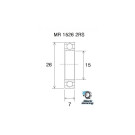 Rolamento B5 BLACKBEARING 15 x 26 x 7mm