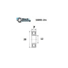 BLACKBEARING 12 x 28 x 7mm Rodamiento B5