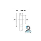 BLACKBEARING Rolamento do pivô do quadro de MTB 17 x 28 x 6mm MAX