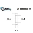 BLACKBEARING rodamiento 21.2 x 38.5 x 9.5mm B3